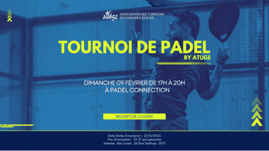 [ATUGE Tunisie] Mini Tournoi Padel